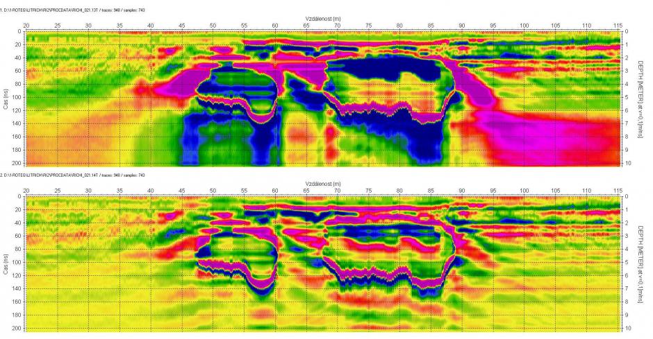 Litoměřice, zajímavá anomálie na kopci u Pfafáku.