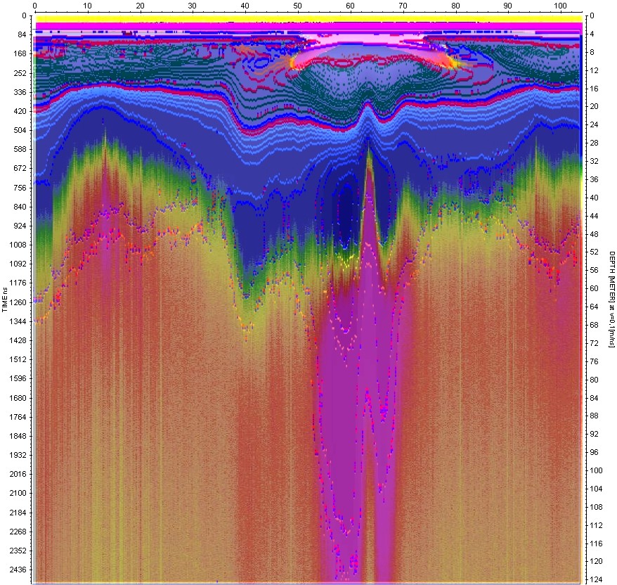 Ostrov u Macochy, trhlina, krasová oblast.